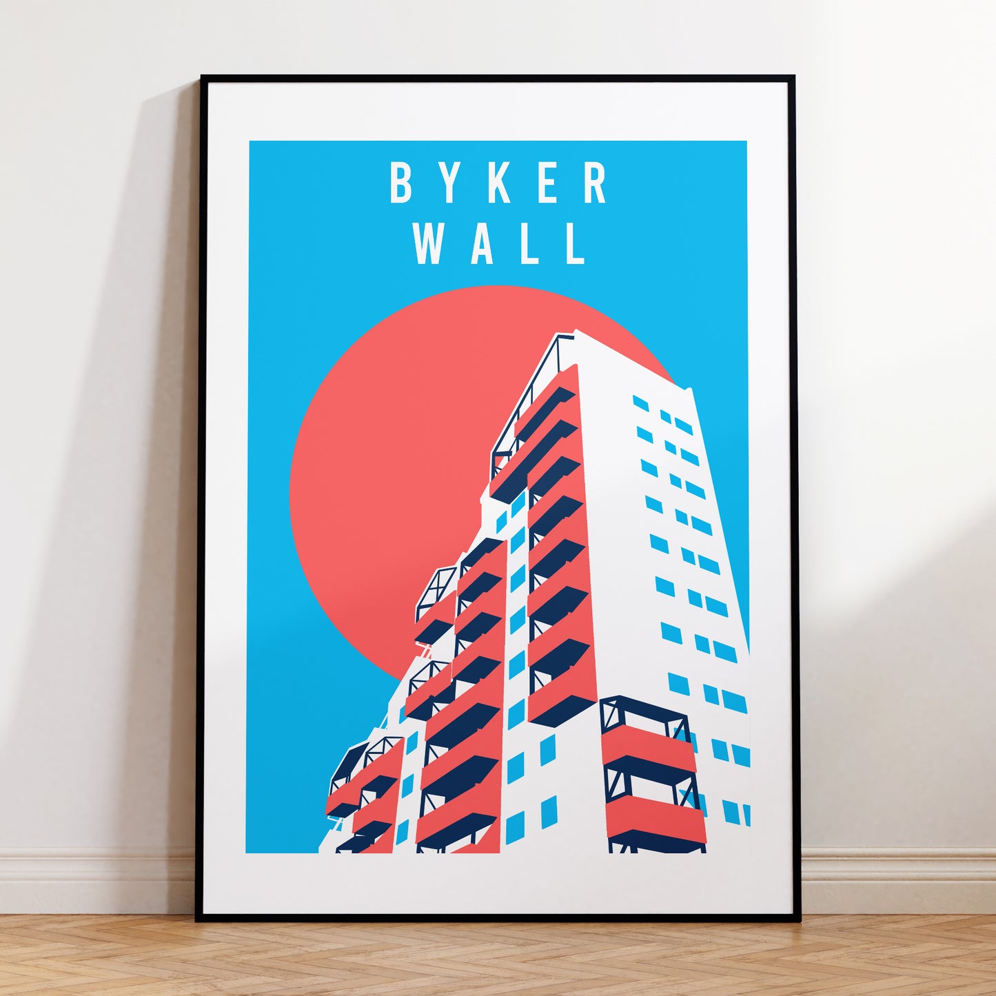 Newcastle upon Tyne | Byker Wall print