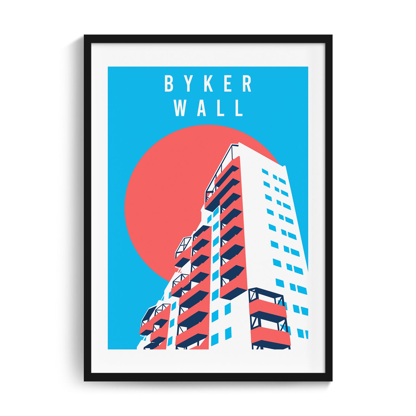Newcastle upon Tyne | Byker Wall print