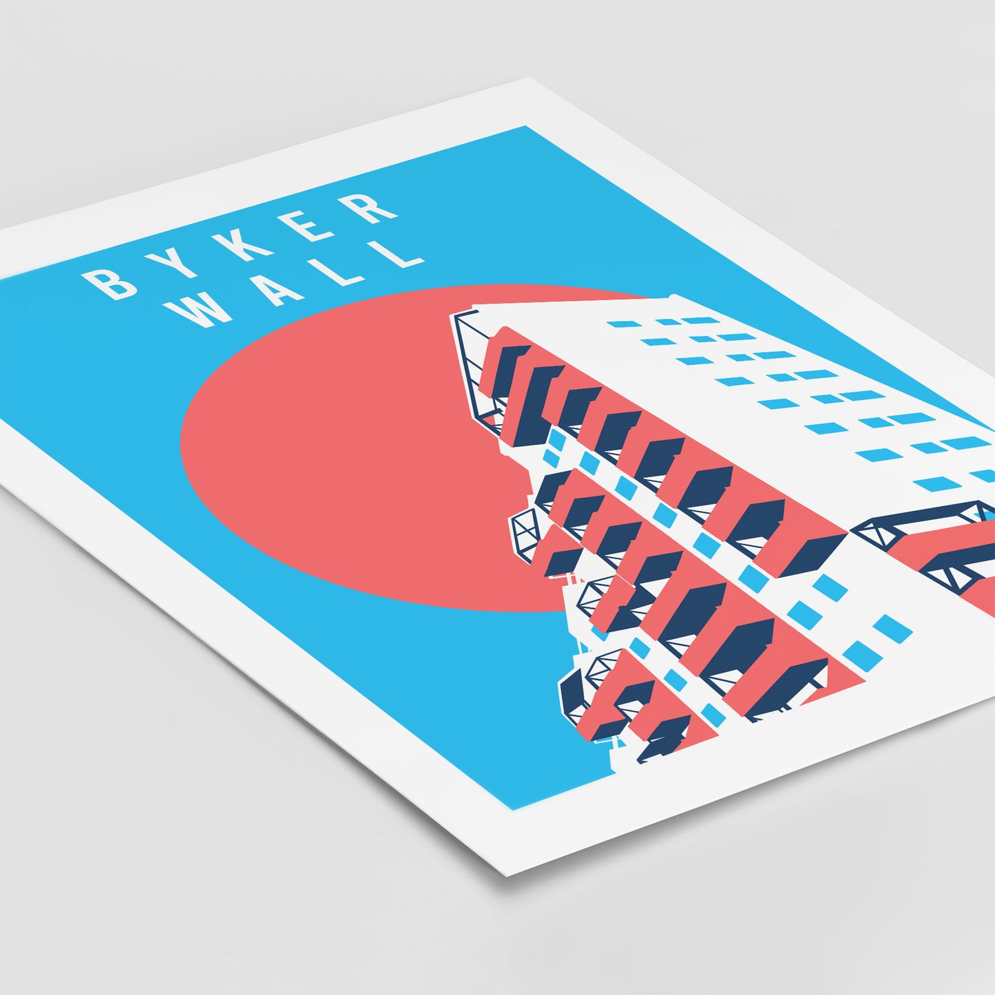 Newcastle upon Tyne | Byker Wall print