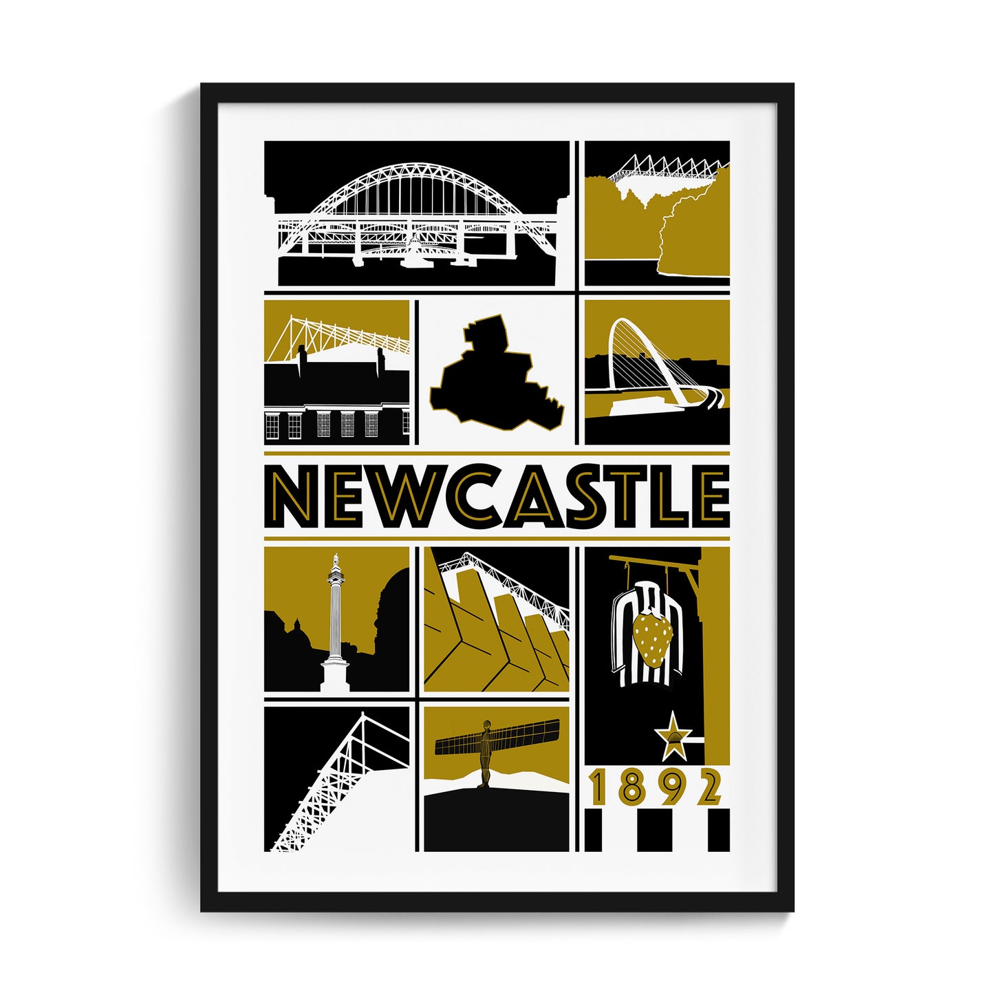 Newcastle Utd print
