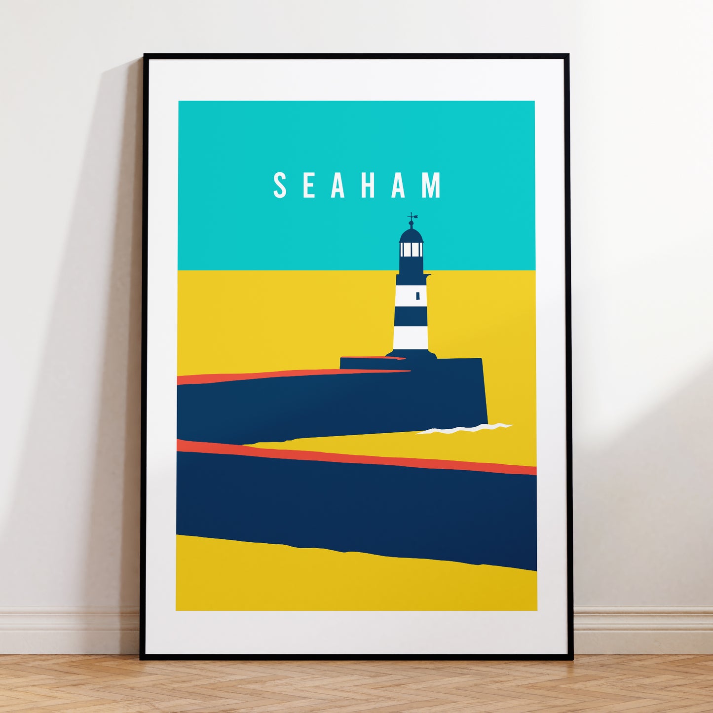 Seaham | Lighthouse print