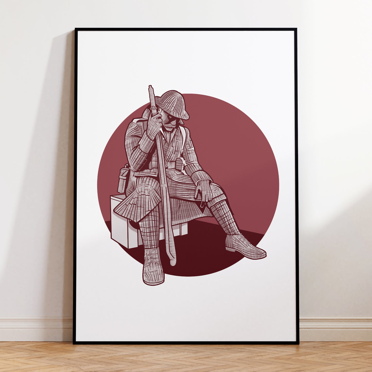 Seaham | Tommy Statue print
