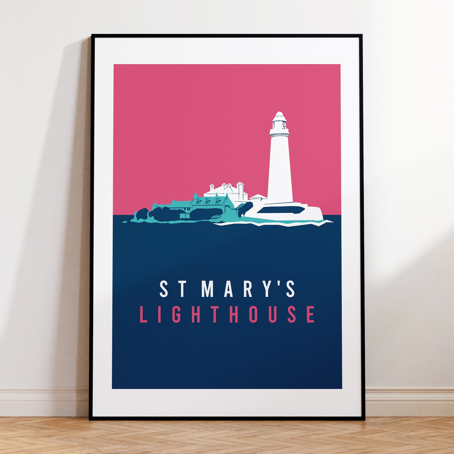 Whitley Bay | St Mary's Lighthouse print