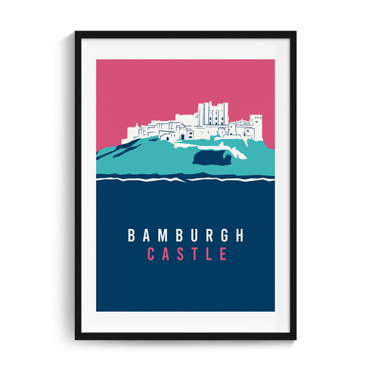 Bamburgh Castle print