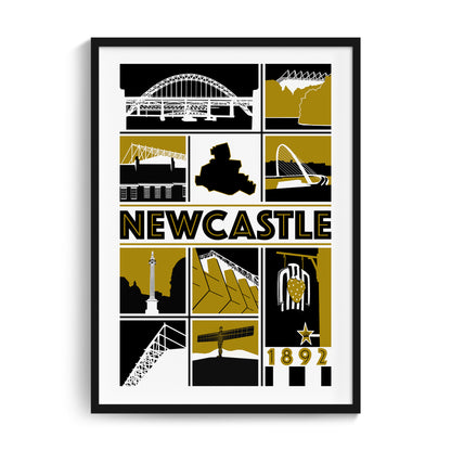 Newcastle Utd print