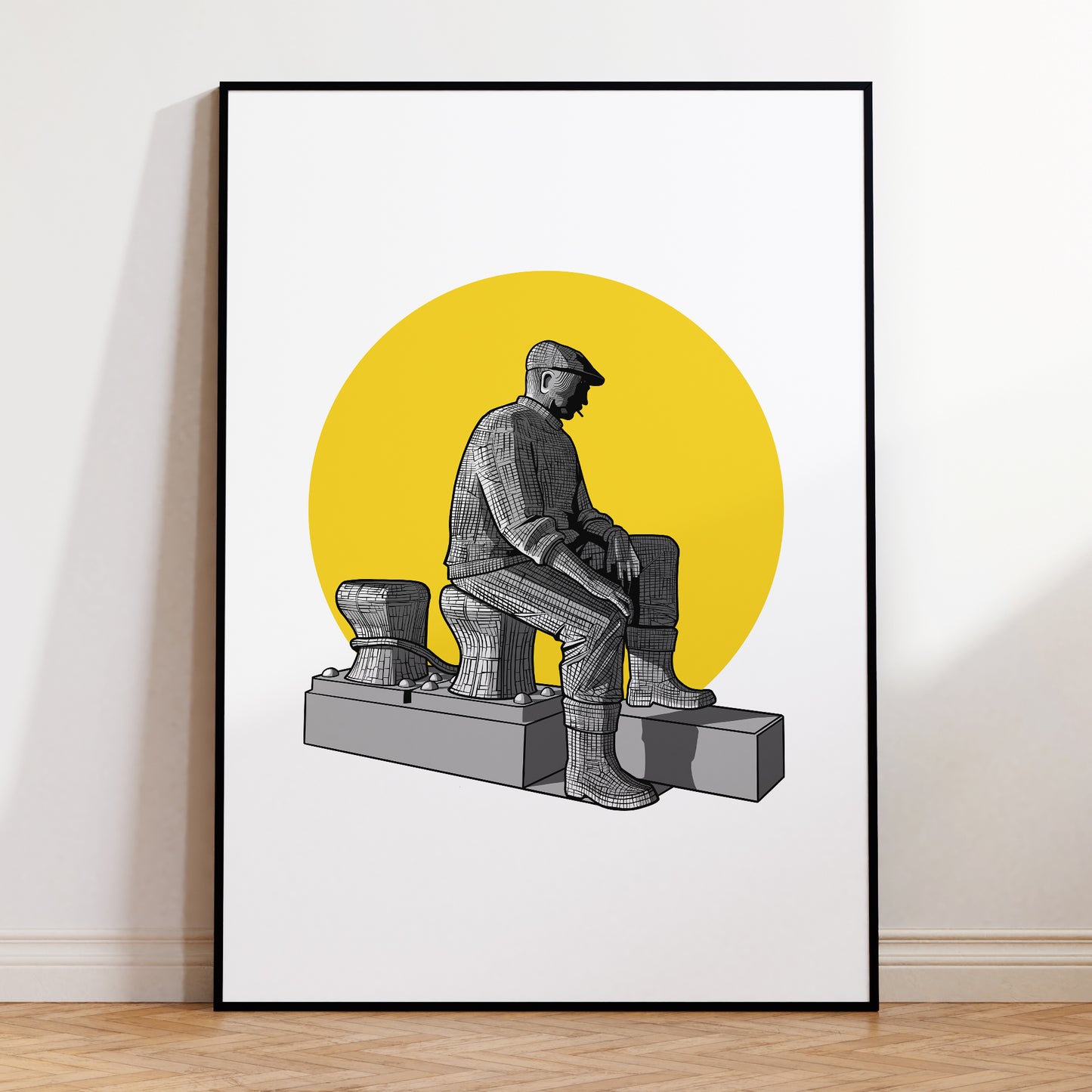 North Shields | Fiddler’s Green Sculpture print