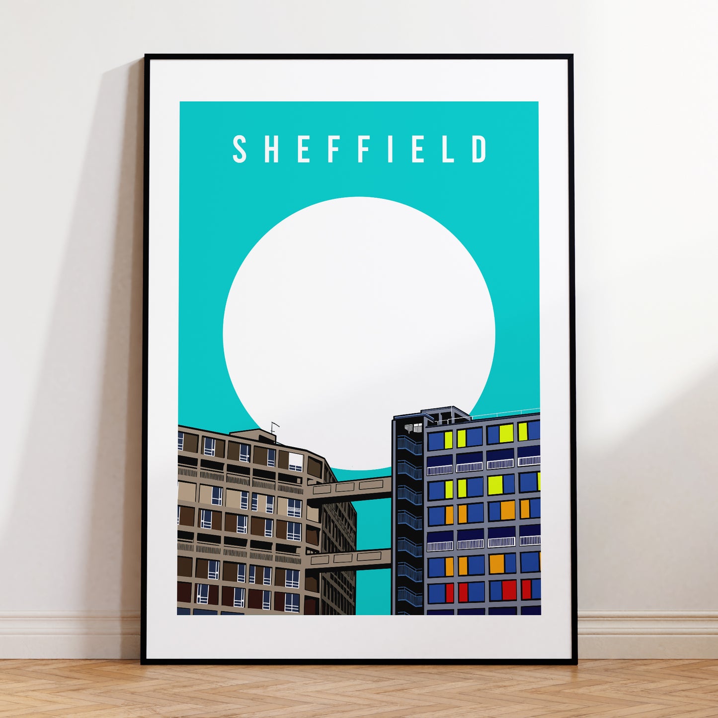 Sheffield | Park Hill Flats print